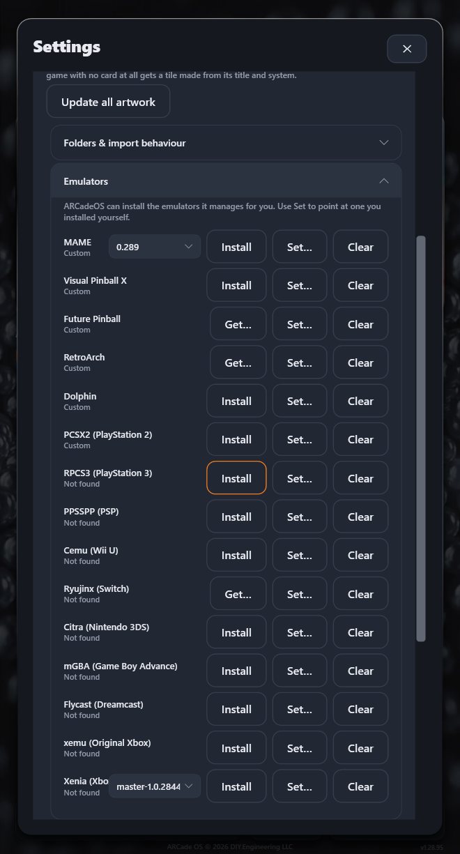 Emulators